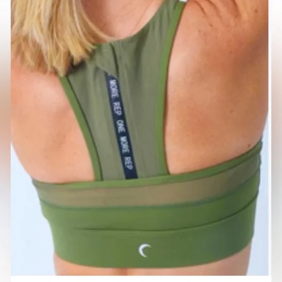 ZYIA Olive‎ Sports Bra women size medium - Picture 2 of 8